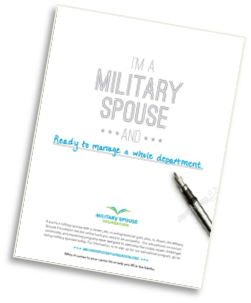 Military Spouse Dream Career Campaign